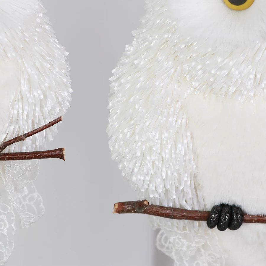 2024 New White Owl Hanger Christmas Decorative Wall Hanger