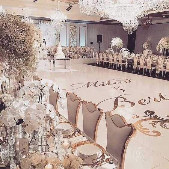 Wholesale gold steel white leather dining pedicure chair stainless steel for wedding