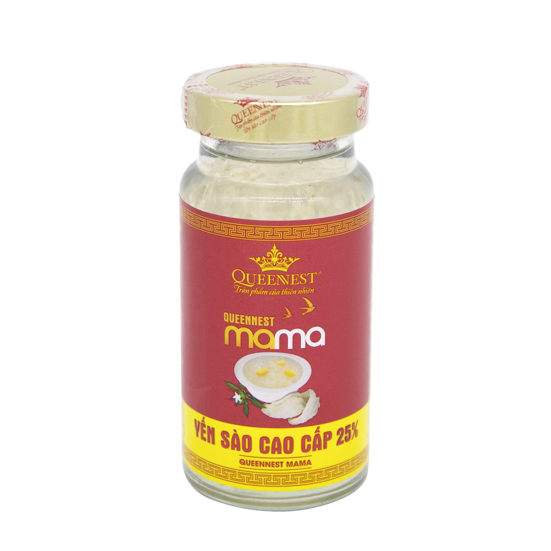 Премиум Птичье гнездо 25% QUEENNEST MAMA 150 мл (2 шт. в упаковке) из Вьетнама