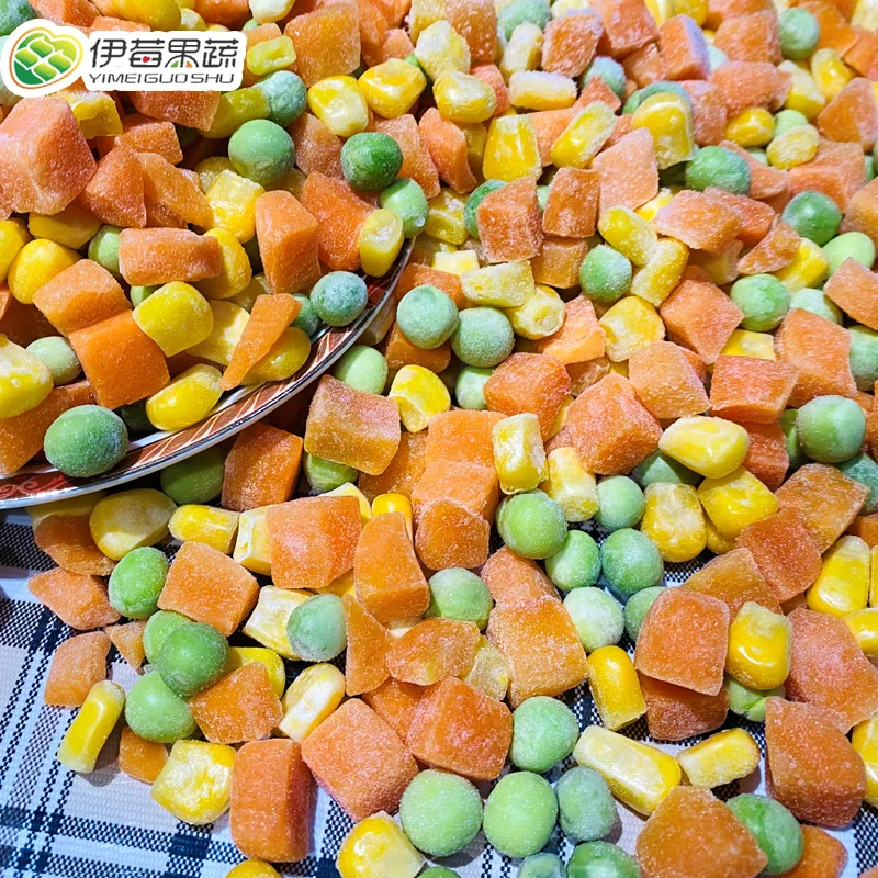 Frozen mixed vegetables carrot sweet corn green pea