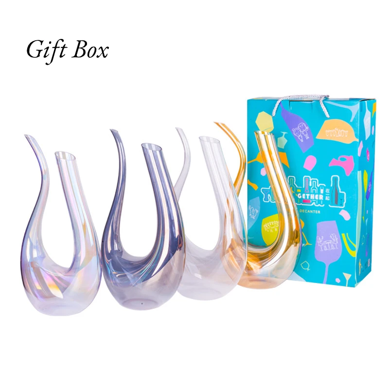  Amazon top seller Lead-Free Crystal Glass Wine Decanter for