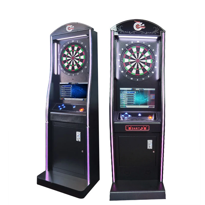Customized Professional Wholesale Arcade, Electronic Upgrade Indoor Sports Throwing Darts Target Game Machine/