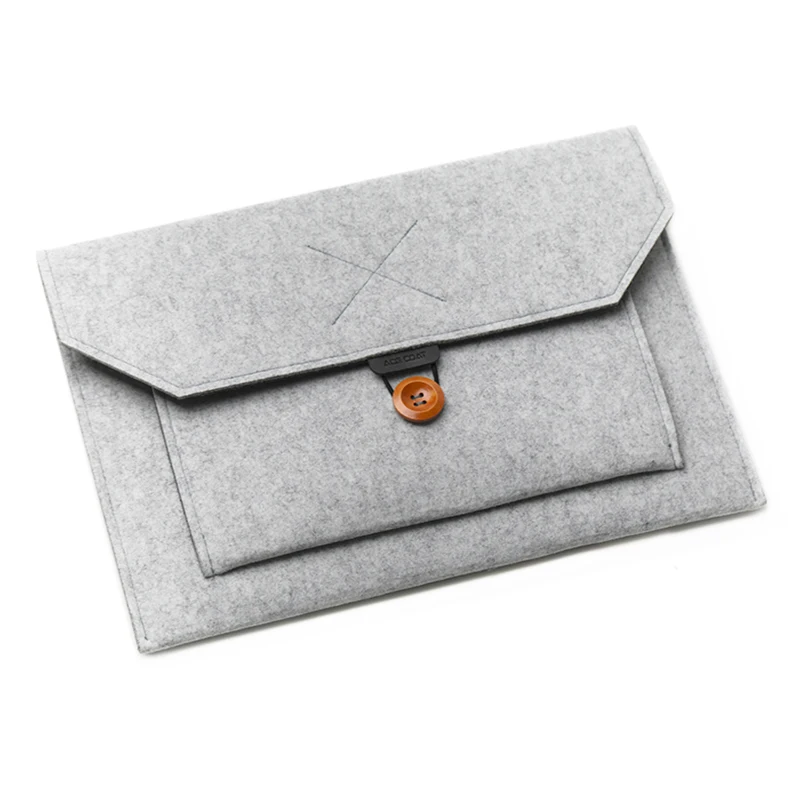 
Fashion Basics Wool Felt Laptop Protective Sleeve Case 