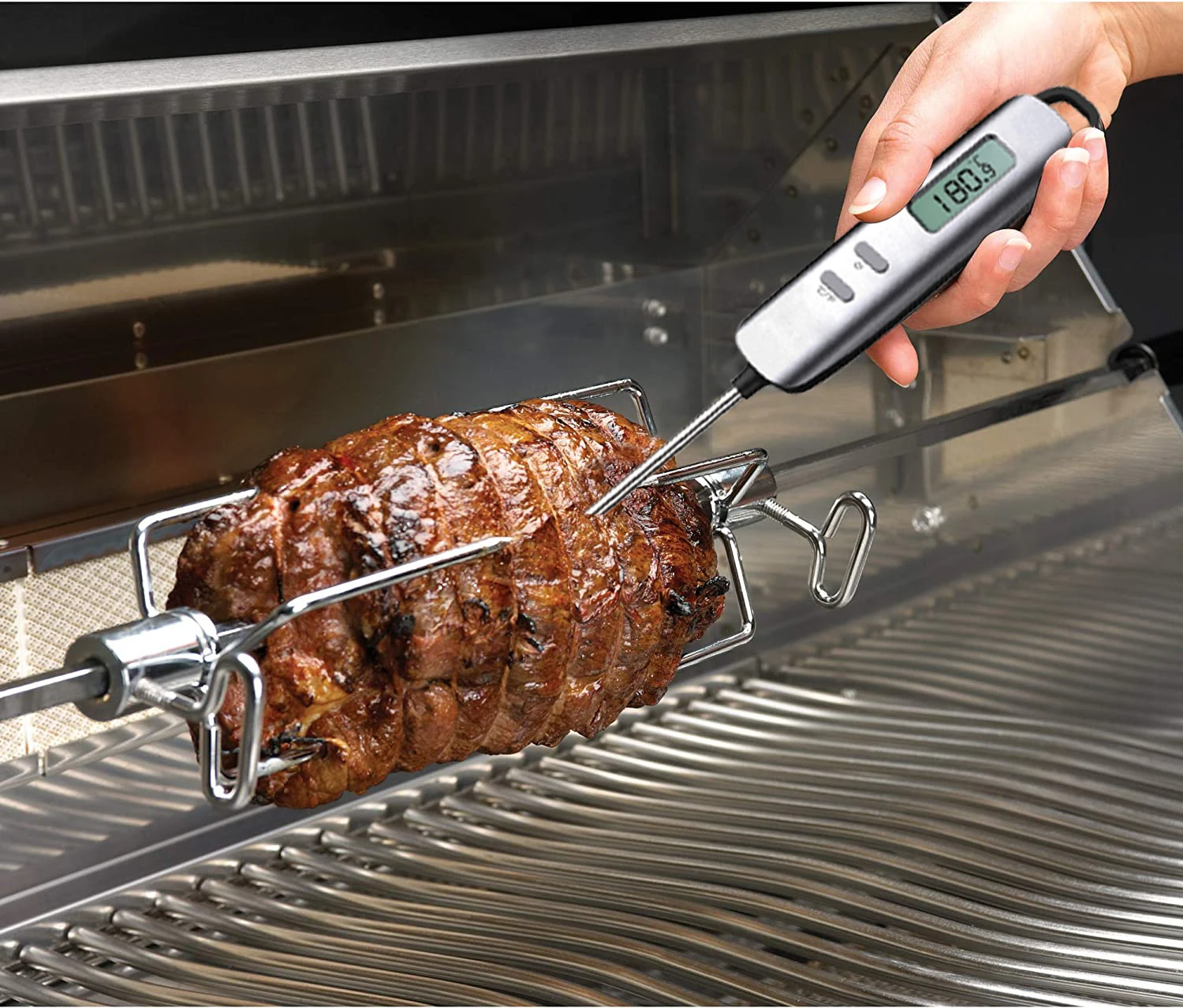 High quality food barbecue liquid oil digital thermometer kitchen meat cooking thermometer