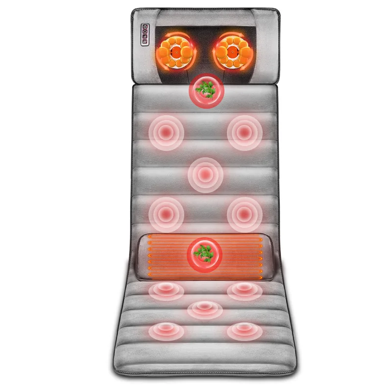 Автоматическое выключение, терапия подогревом для шеи, спины, талии, ног, облегчение боли, подушка из пены с эффектом памяти, электрическая грелка, коврик для массажа, матрас