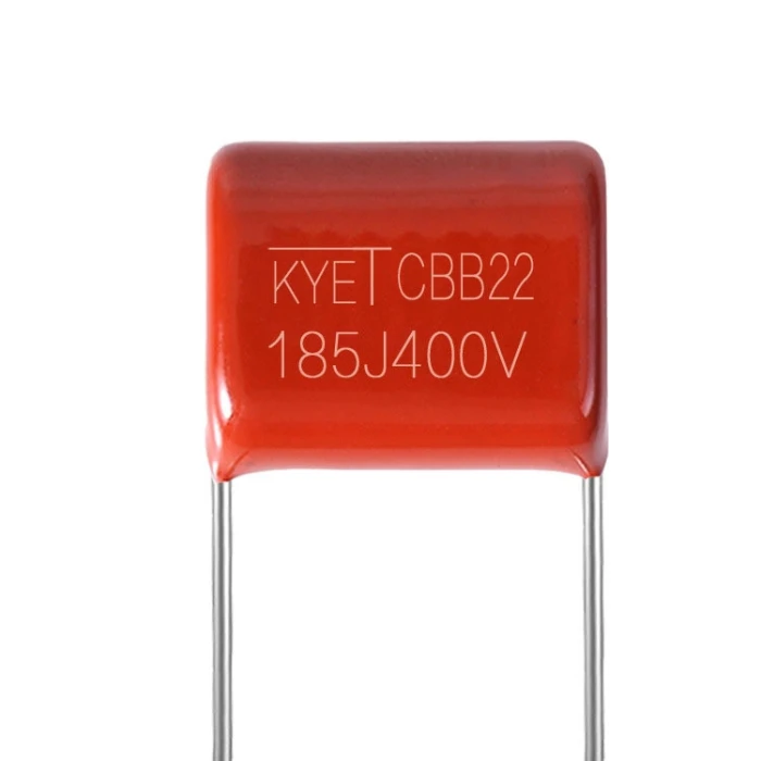 Capacitor factory metal polypropylene film capacitor CBB21 CBB22 400V 185K 185J 400V film capacitors