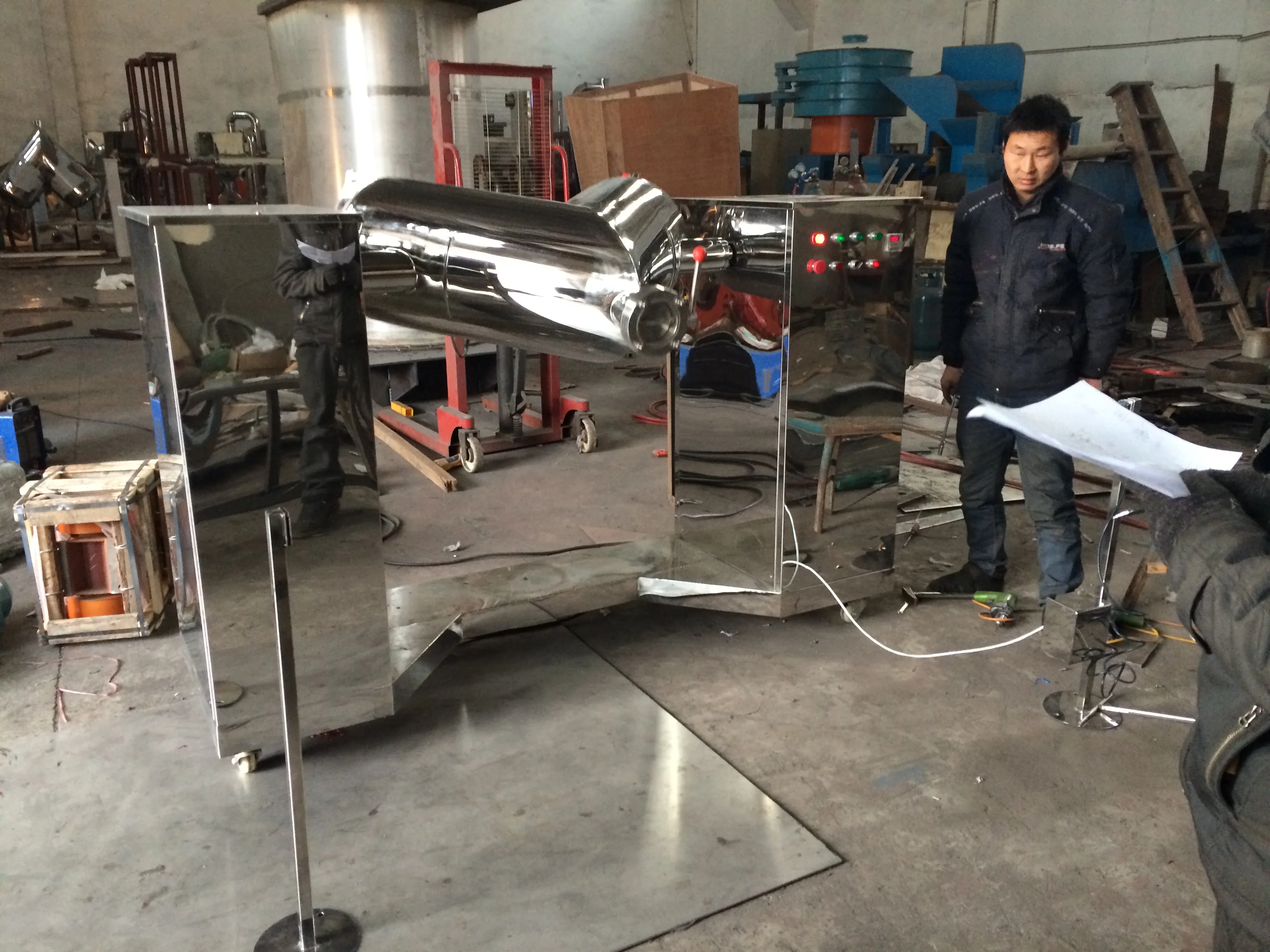 Industrial Food flavoring agent powder mixer