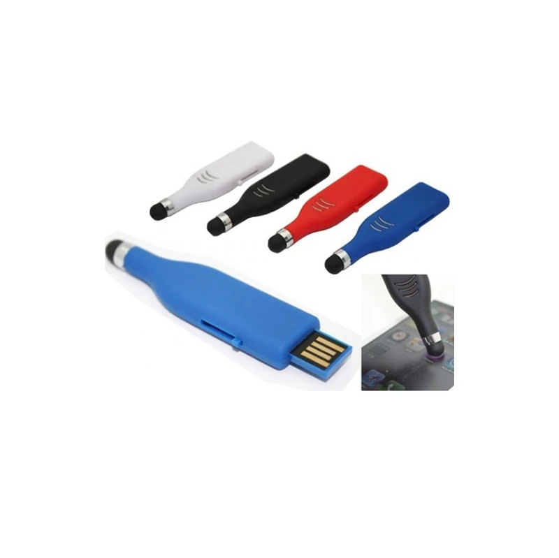 
Fillinlight Promotional Gifts Silicon Handy Stylus Pen USB Flash Pen Drive For Data Storage 