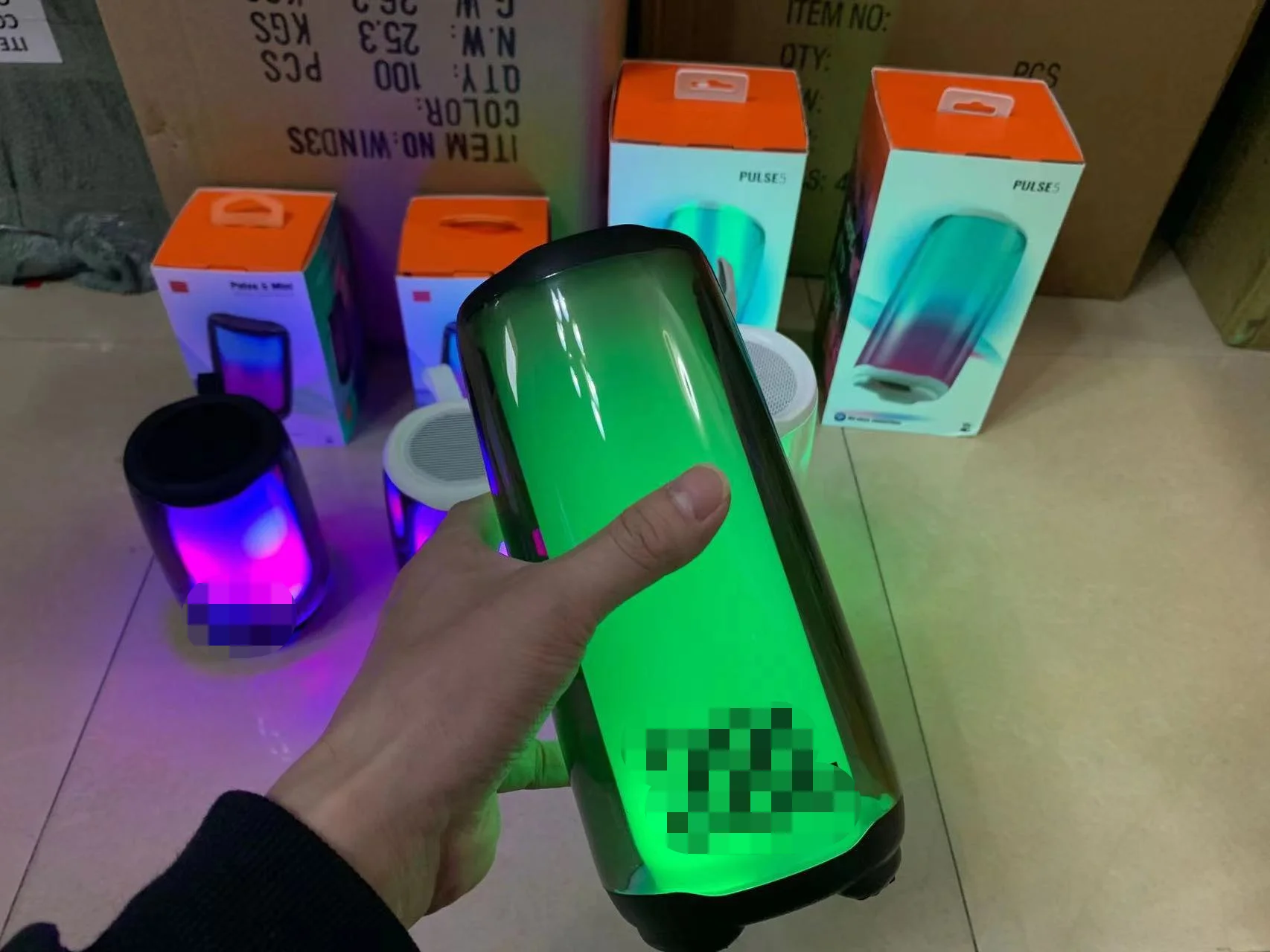 High Quality Pulse 5 Music Dazzle Sound Atmosphere Light Subwoofer Wireless bluetooth Pulse 5 Speaker for JBL