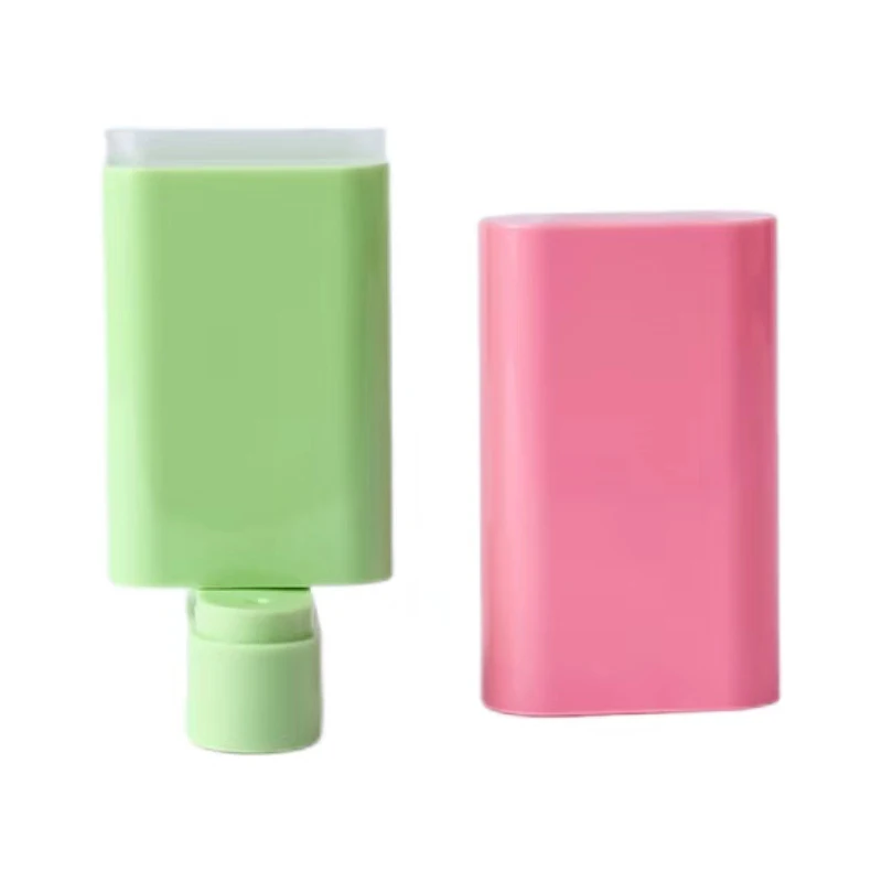 Wholesale 20G Deodorant Stick Blush Tube Body Balm Bottle Cosmetics Bottom Rotation 20ML Deodorant Balm Plastic Container