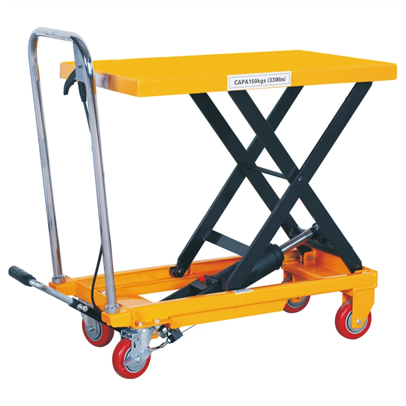 mechanical lift table scissor lift table 100kg 300kgsscissor lift table supplier