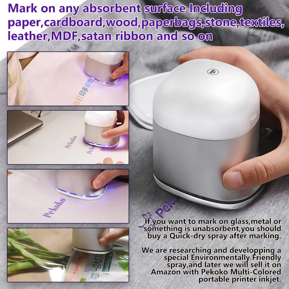 Pekoko Mark Electronic Marking Device/Multi-Colored Imprint/Digital Stamp/Mobile Printing