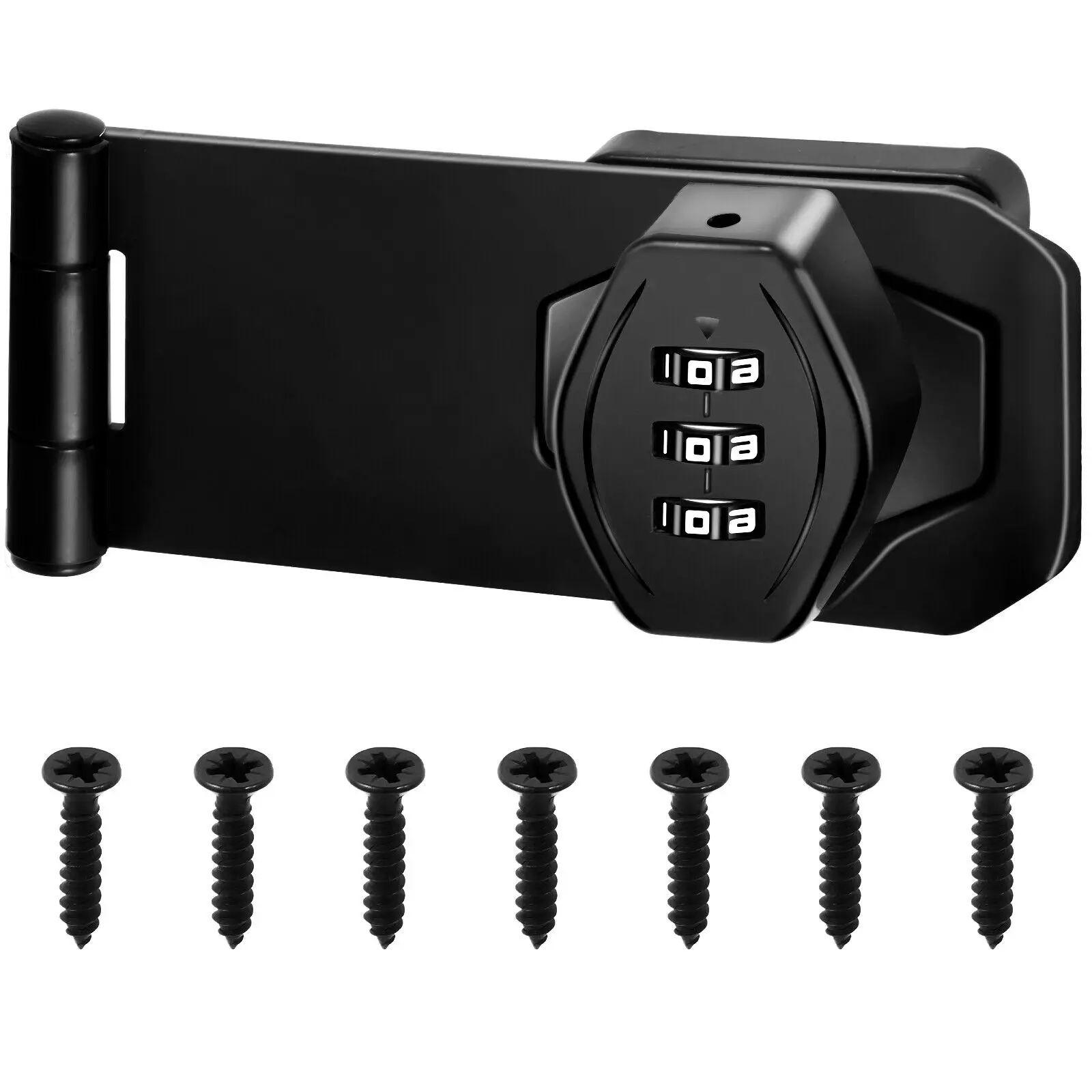 office drawer furniture Cabinet Password Lock 34 5 6 inch Zinc Alloy 3-Digit Rotary Hasp Combination Lock