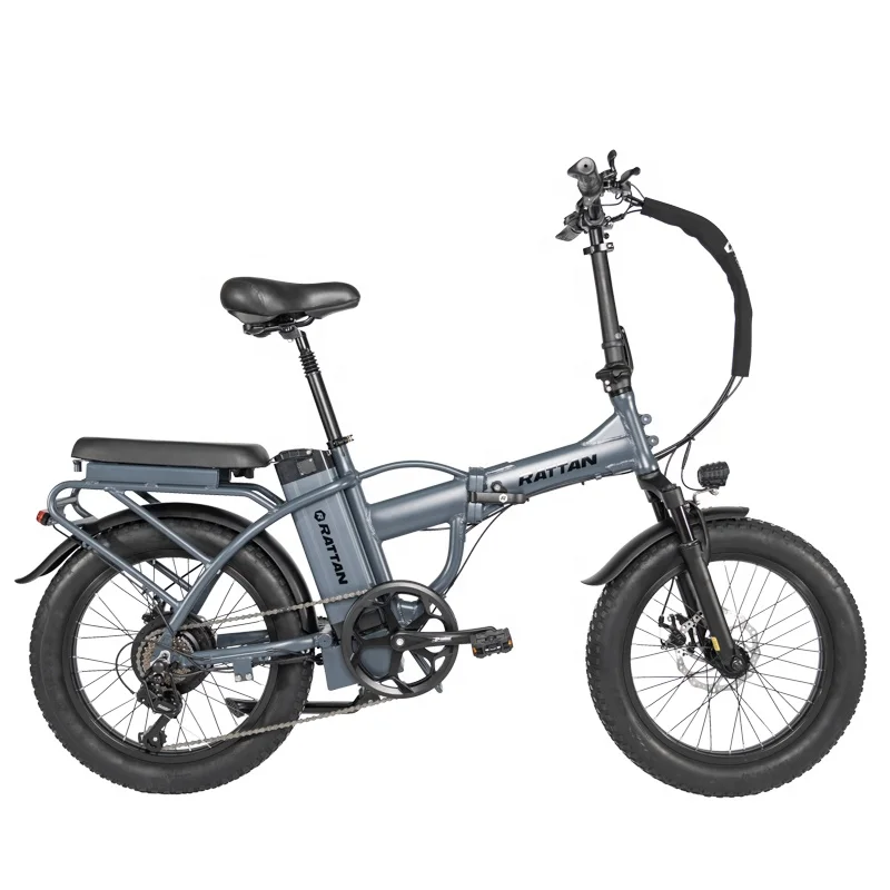 Rattan factory outlet folding e-bike LM 500w folding electric bike wholesale e-bike