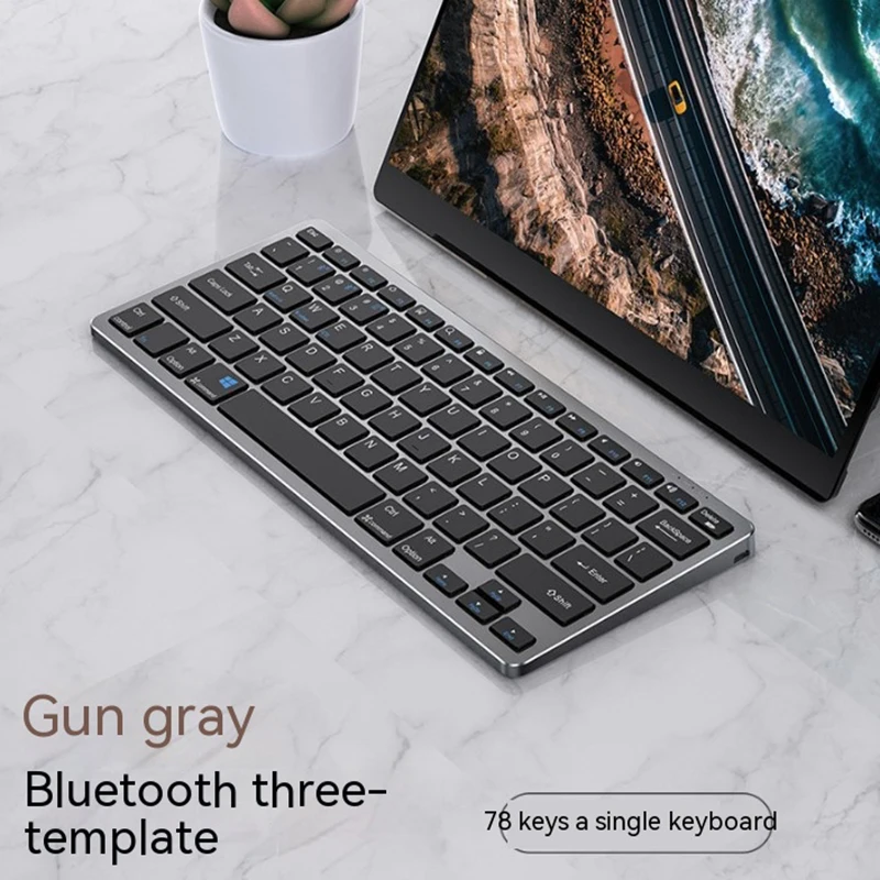2.4G BT3.0 BT5.2 78keys/94keys silence Wireless office home keyboard mouse for laptop tablet mobile phone universal keyboard