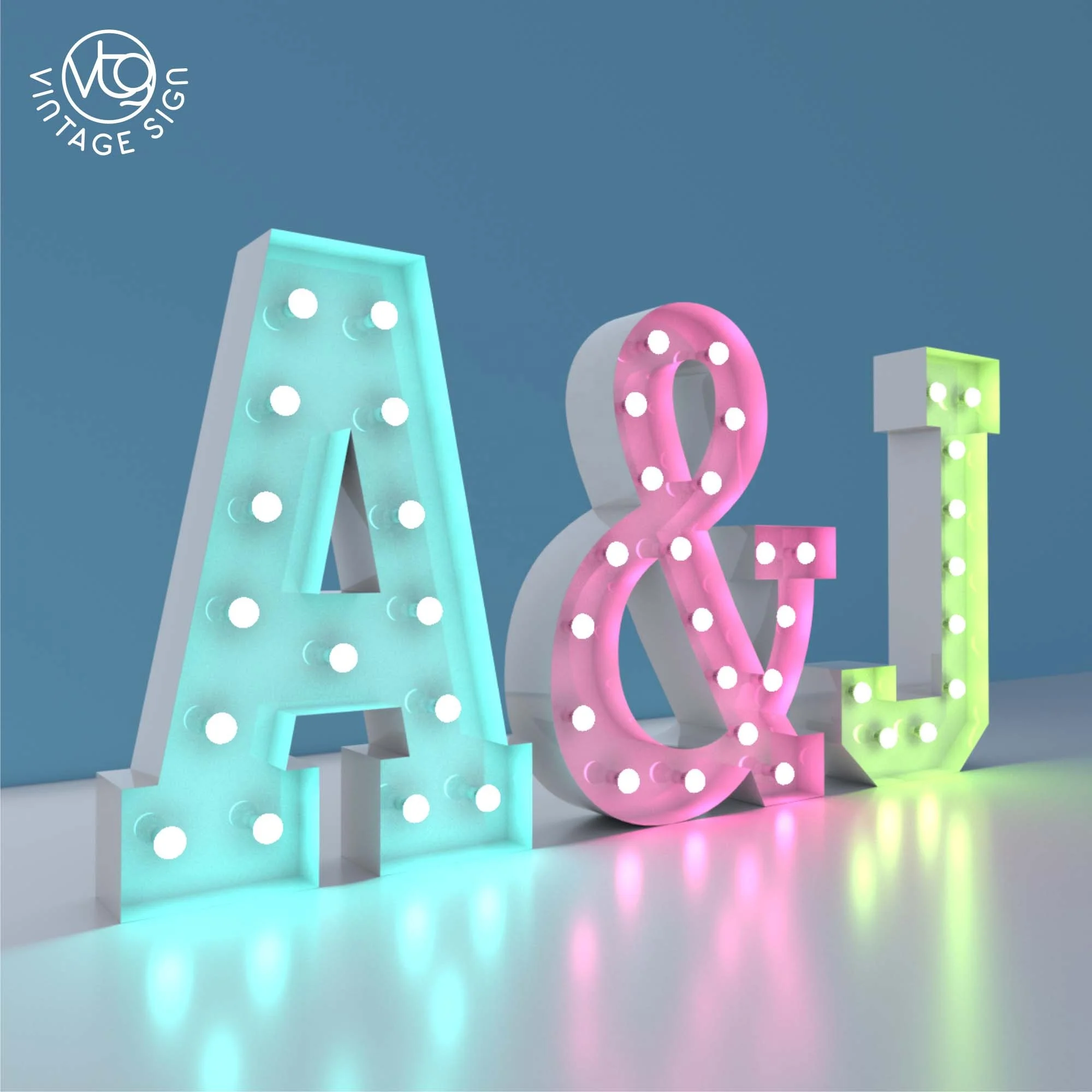 Factory Direct Stand Vintage Marquee Letters Love Letter Signs Wedding Decorations With Good Quality