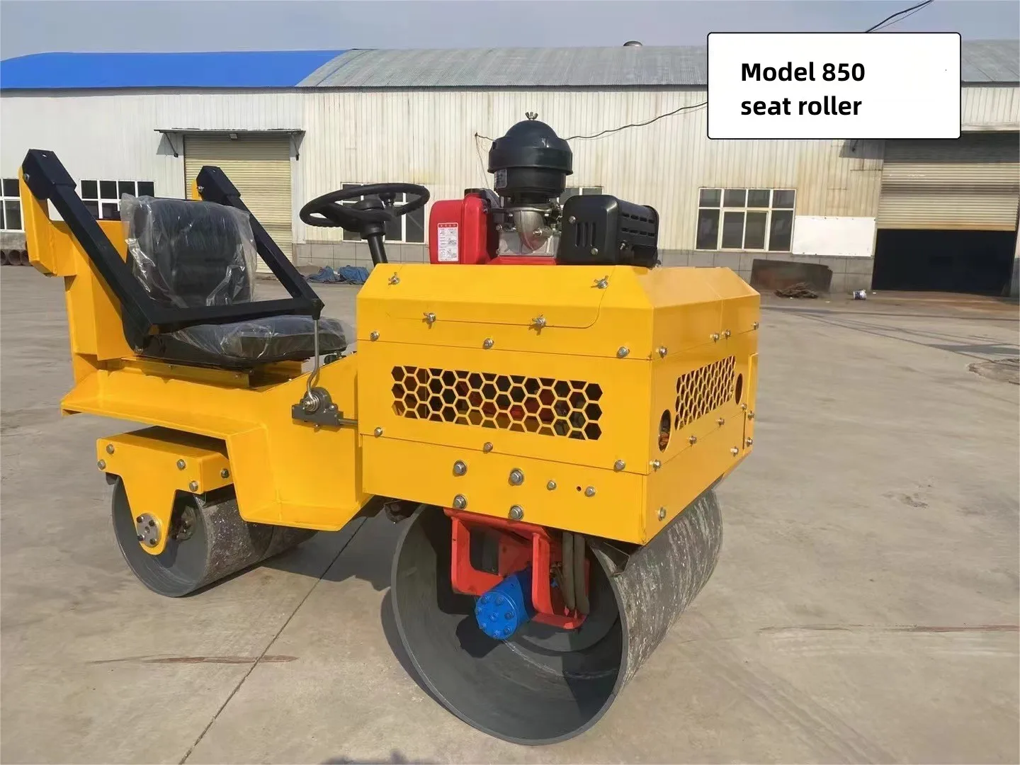 Hot sale VR850 road Construction Equipment 700kg mini ride on Road Roller Compactor