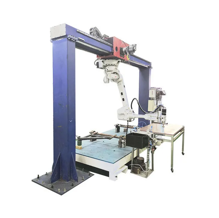 manufacturers weifang electronics production robot machinery 6dof cnc manipulator arm water jet cutting machine for woodworking
