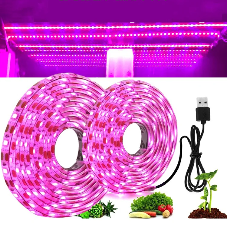 SMD2835 Waterproof Plant Grow LED Strip Light  grow lamp  indoor grow light flexible LED strip light