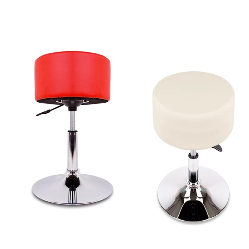 Счетные барные стулья для парикмахерского салона современные кухни искусственная кожа Вращающийся Регулируемый стул гидравлический вращающийся