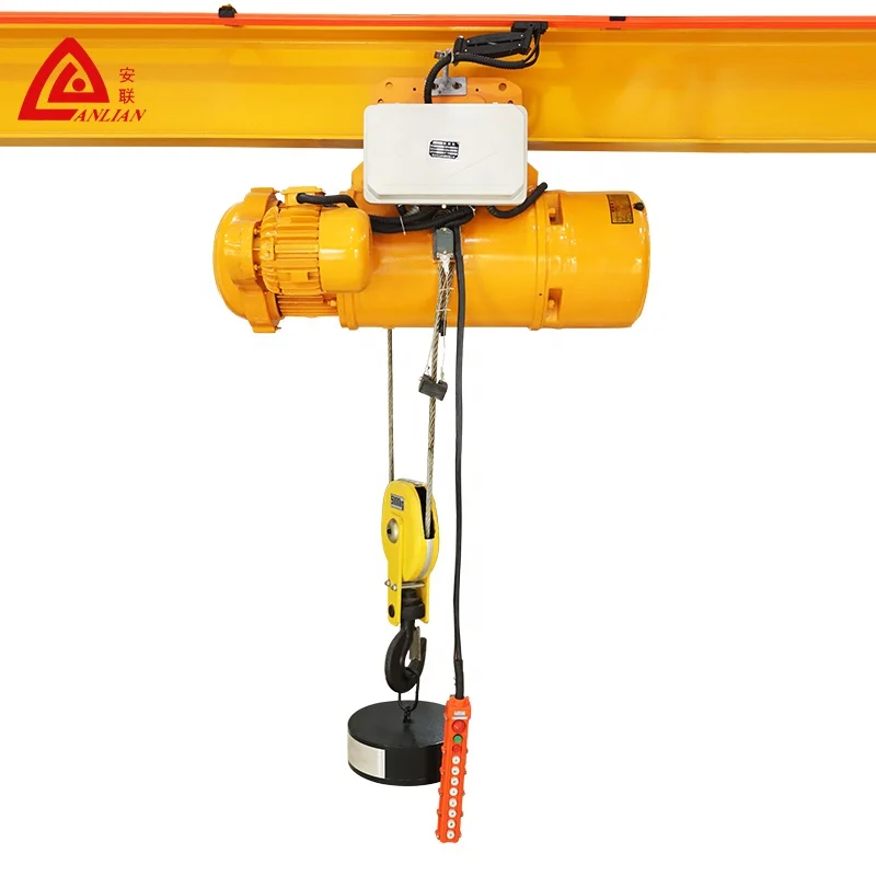 MD Hoist China Supplier Two-speed Wire Rope Electric Hoist 3 Ton  For Industrial Used