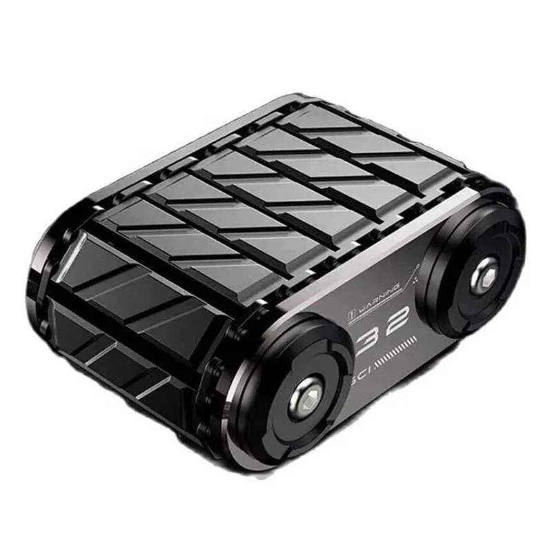 Desk Office Comfortable Metal Grip Toys ADD Autism Relief Stress Metal Fidget Spinner Roller Mecha Tank Fidget Toys