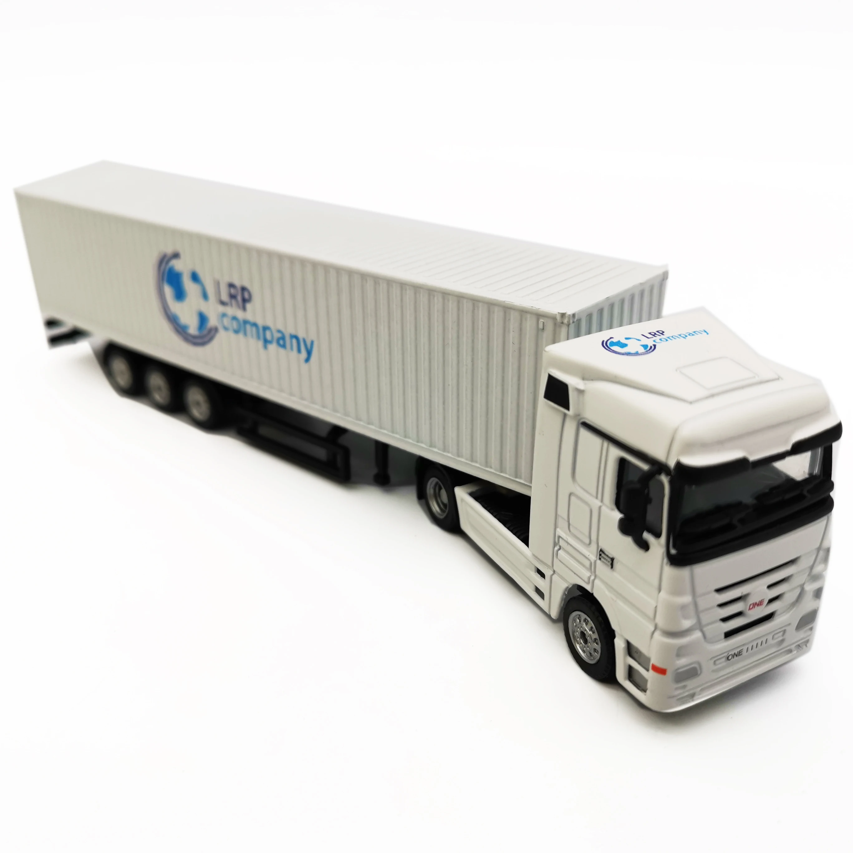 O.A.S Container Model Factory Shipping Gift Toy Truck Customized 1:87 LRP Alloy Material  Container Model Truck