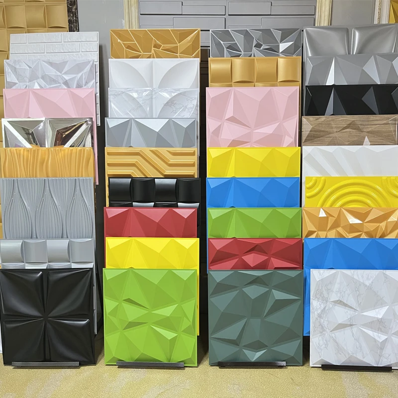 Interior Wallpaper Material Decoration Wall White Peel and Stick 3d Wall Panels 12 Pack 3d Board