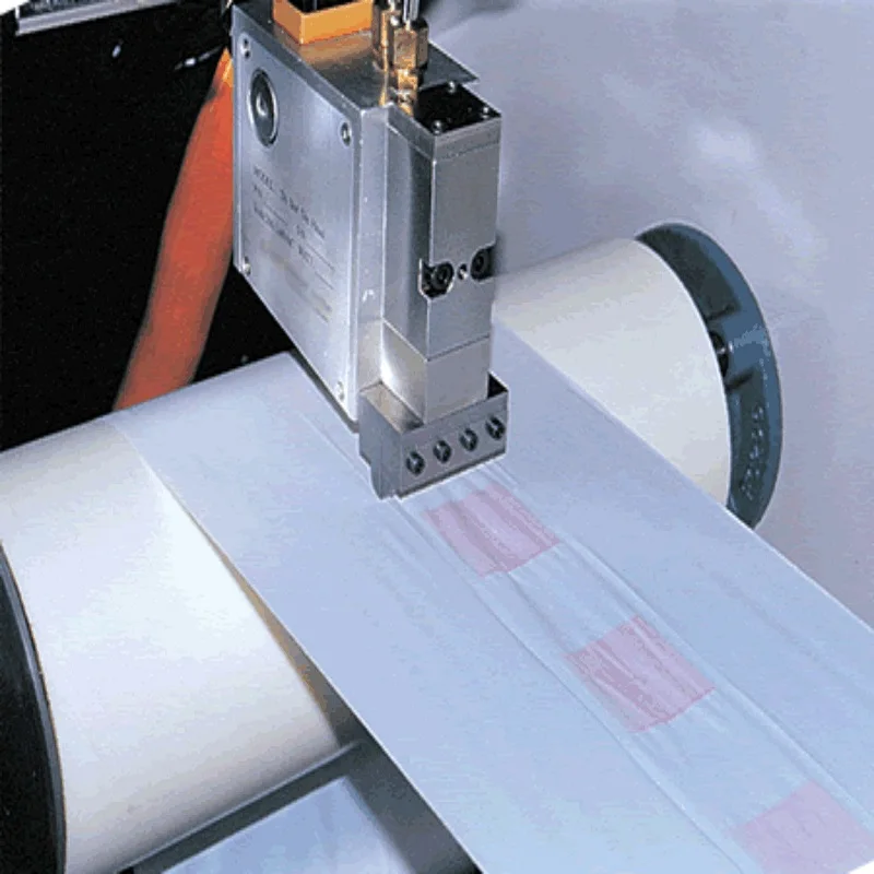 hot melt automatic scrape nozzle  glue gun in textile industry