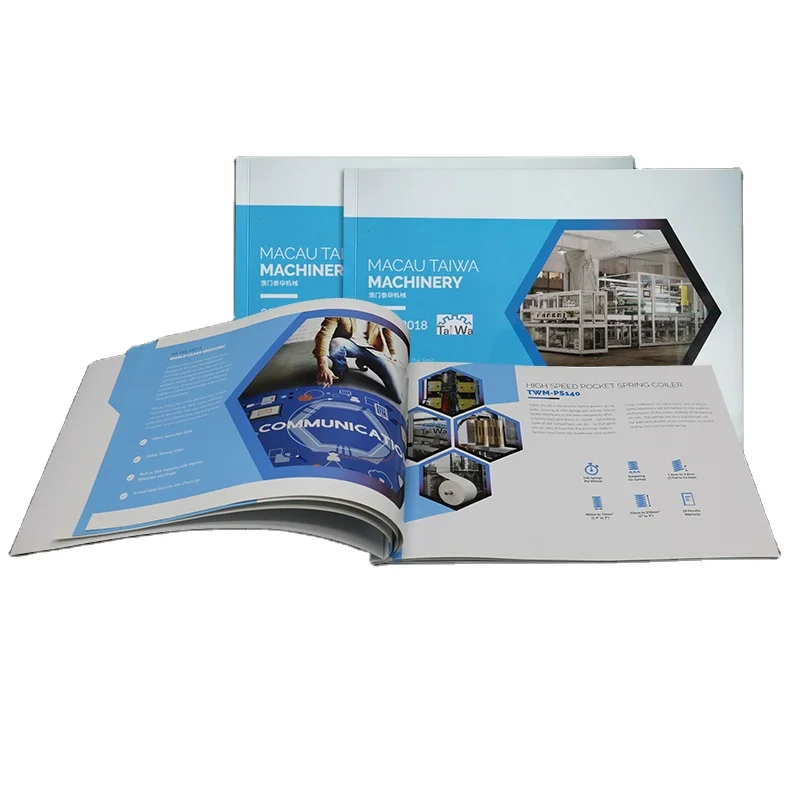 High Quality Custom Cheap Print Flyer Good Quality Catalogue Booklet Manual Brochure Printing Service