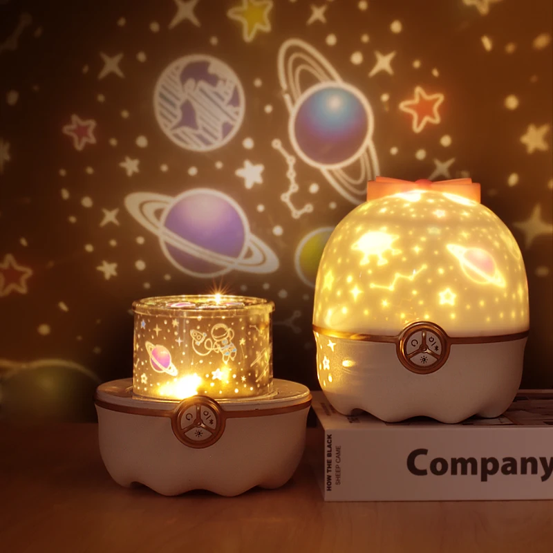 Rechargeable Creative Gift Atmosphere Night Light Special New Led Night Light Birthday Gift Starry Sky Light Projector