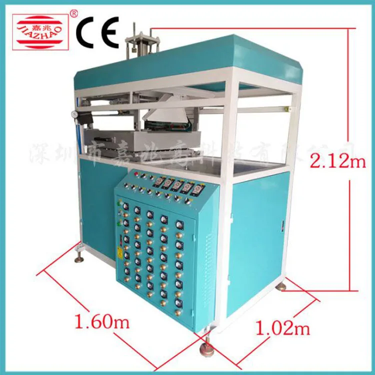 Semi-automatic plastic blister thermoforming machine for Product toothbrush cosmetic mascara Packaging clamshell forming machine