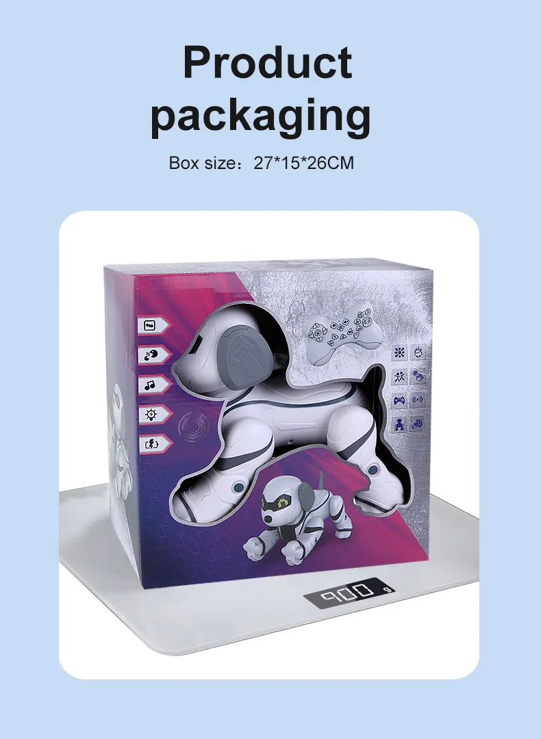 High Quality Dancing And Playing ai cute robot pets go2 dog toys with abundant emotions for kids