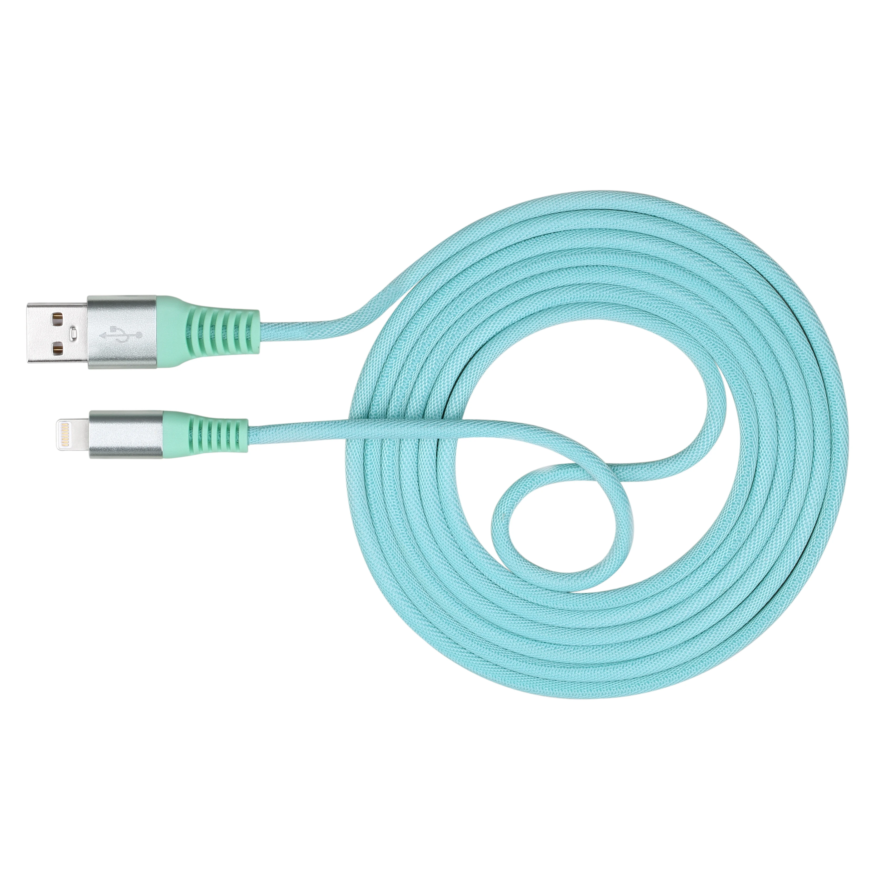 2021 Best Seller Fabric Braided 2m Type C USB Fast Charging Cable For Huawei Xiaomi