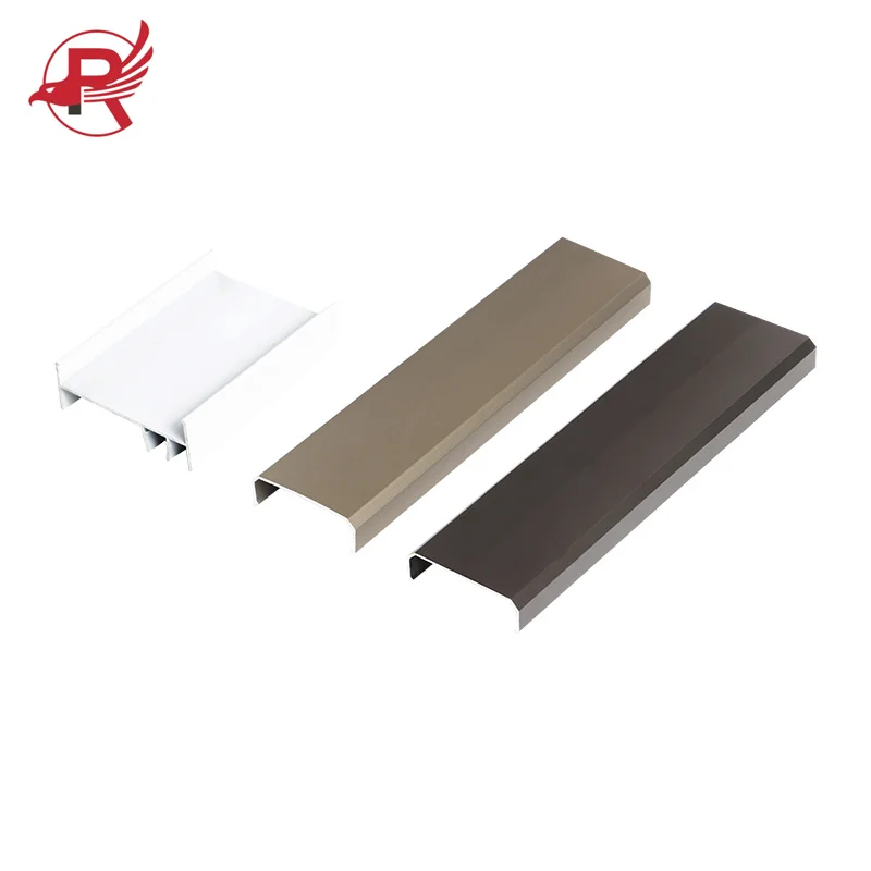 China Industry Aluminum Profile Round  Cover Suitable Profile For Various Models