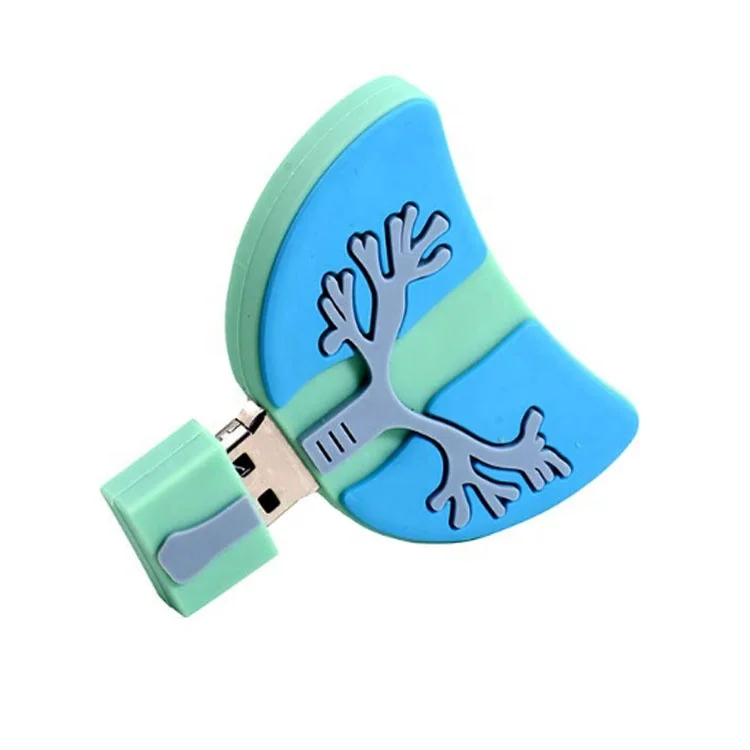 2022 New Medical Organ Shape USB Flash Drive 8GB Organ Shape USB Flash Drive Disk 1GB 64MB 2GB PVC Plastic USB Flash Drive 2.0 /