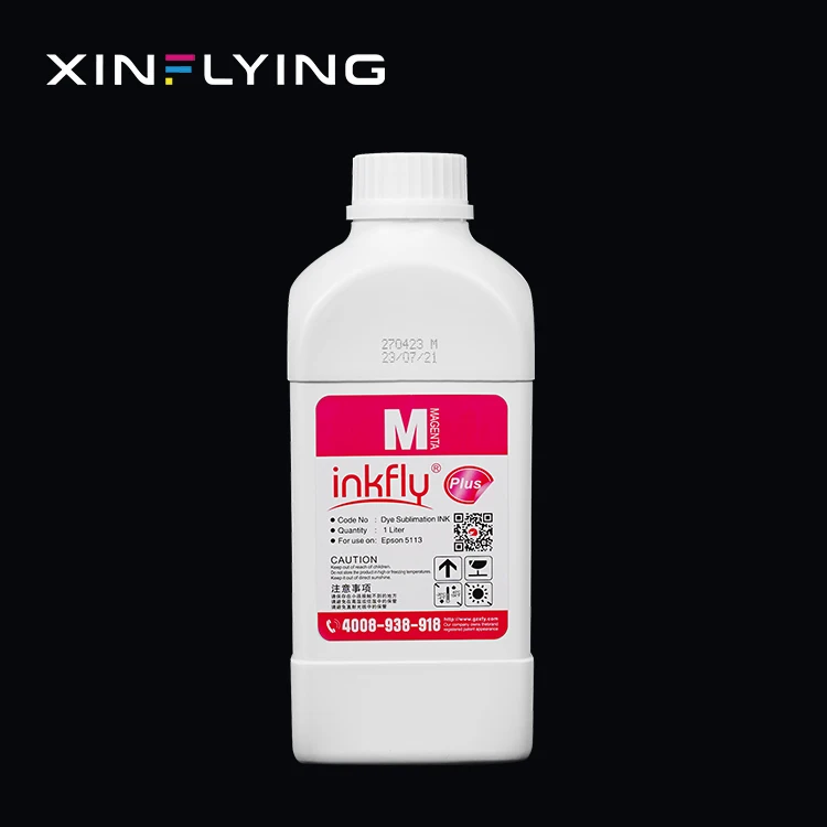 1000ml 4 Colors Dye Sublimation Ink For 5113 Printhead