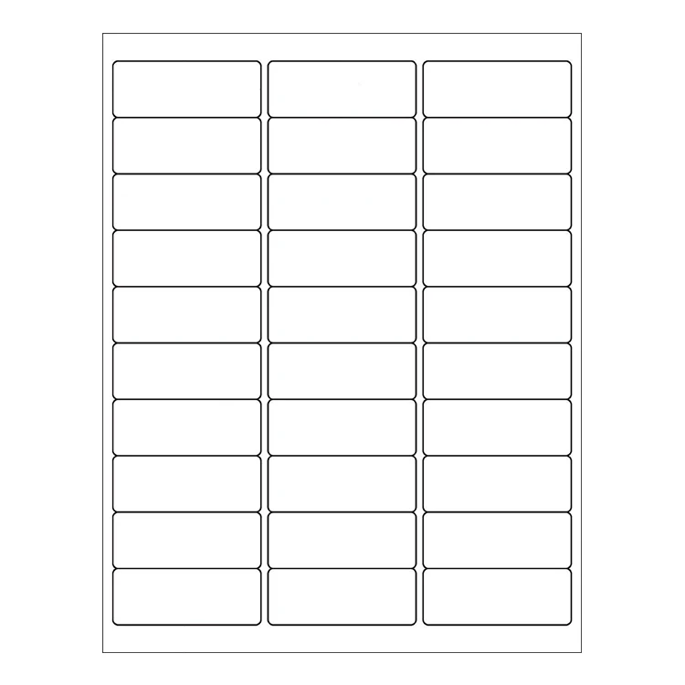 Strong Self Adhesive Address Shipping Barcode A4 Sheet Labels For for Inkjet Printers