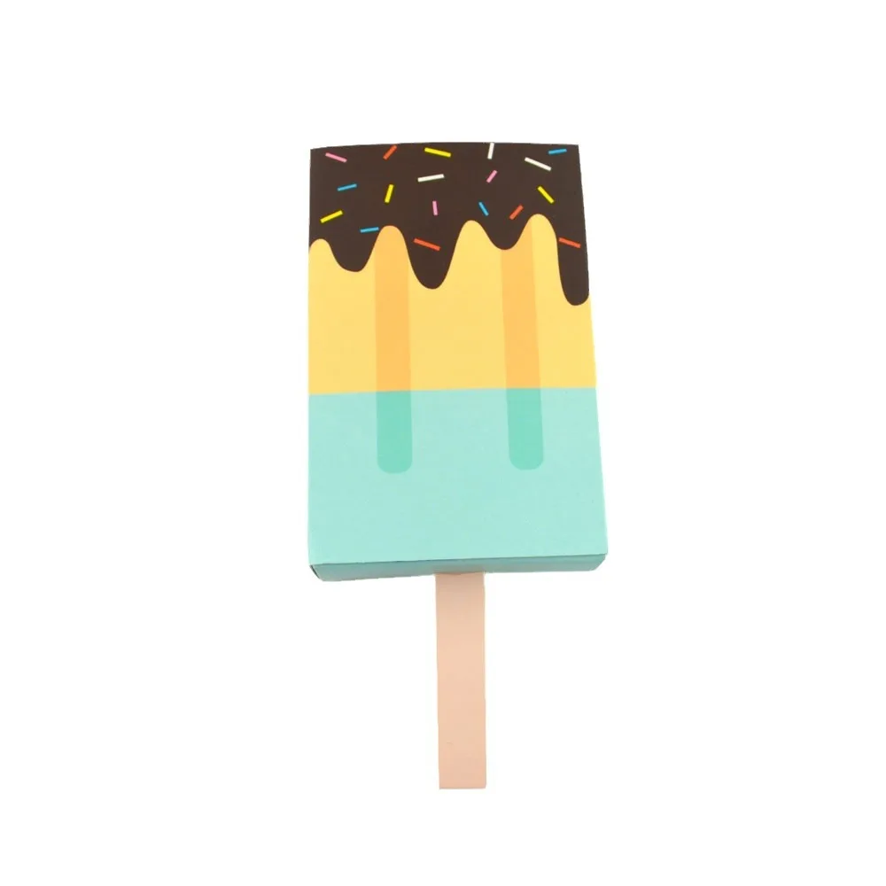 Customized Food Grade Ice Cream Box Ice Pop Paper Tray Dessert Cake Packaging Box without Glue food packaging