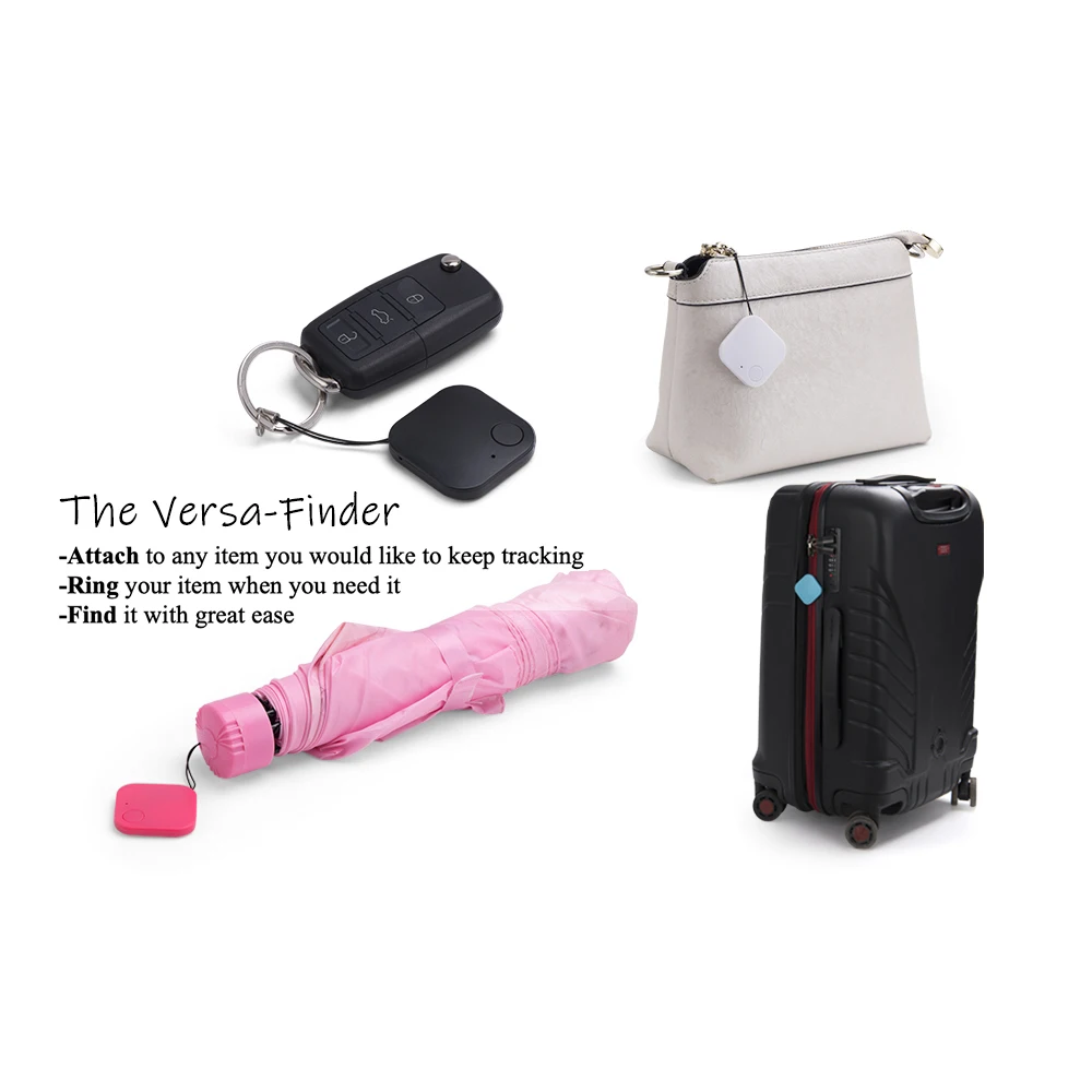 Hot Selling Wholesale Key finder alarm blue tooth tracker wireless anti lost keychain alarm for iPhone Android Phone