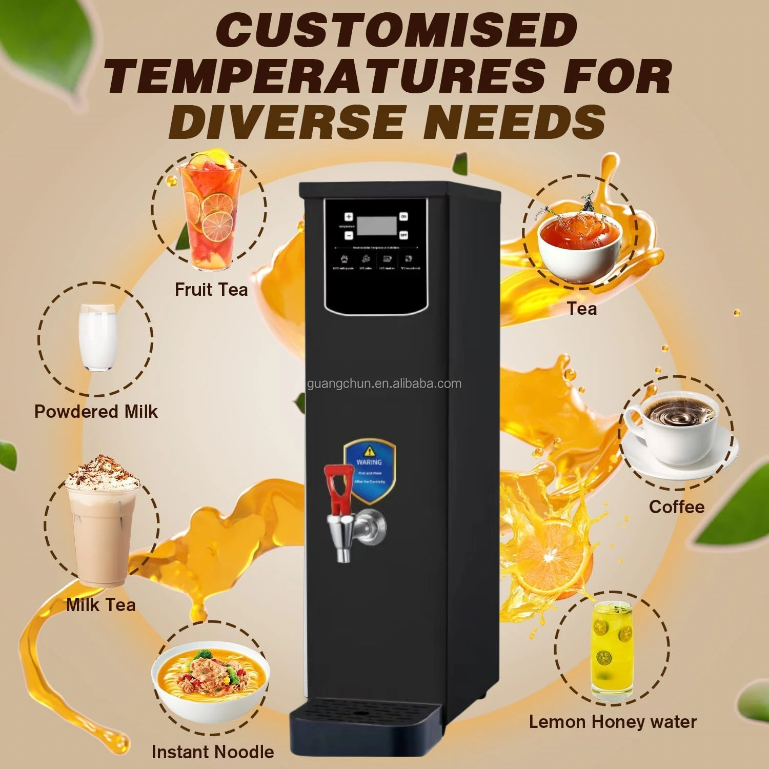 Автоматический интеллектуальный 30-литровый до 90-литровый водяной котел