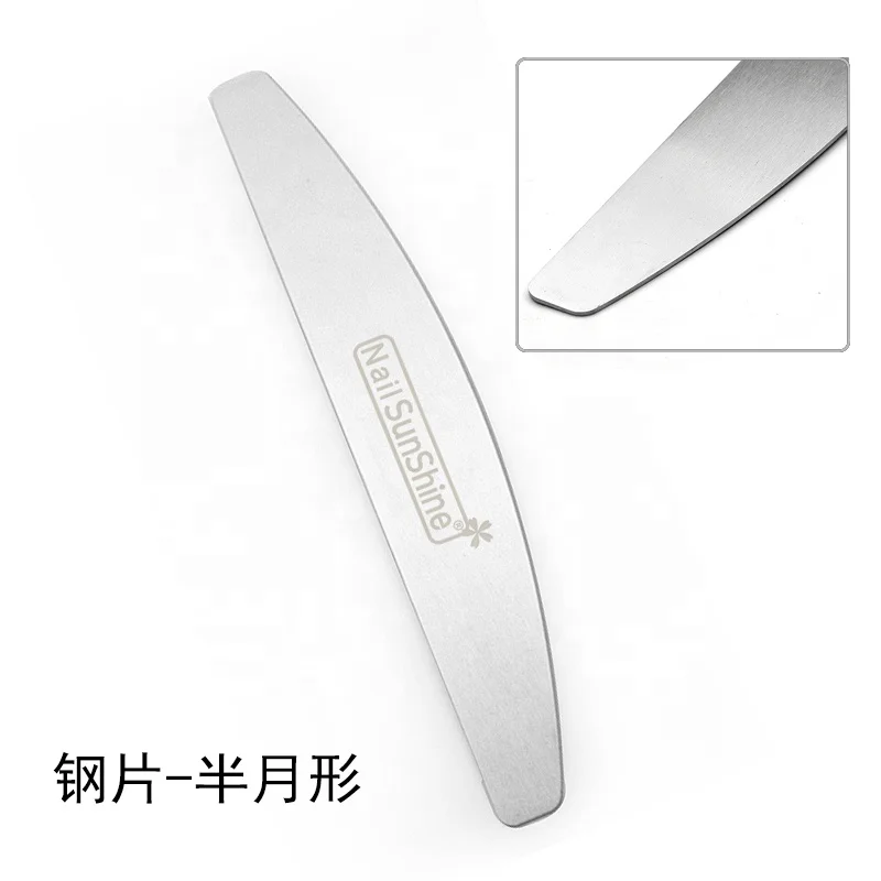 Пилка для ногтей из нержавеющей стали, 1 шт. + 10 шт. сменных наждачных бумажных вкладышей, набор для маникюра, 8 цветов в наличии, Набор сменных наждачных бумажных вкладышей