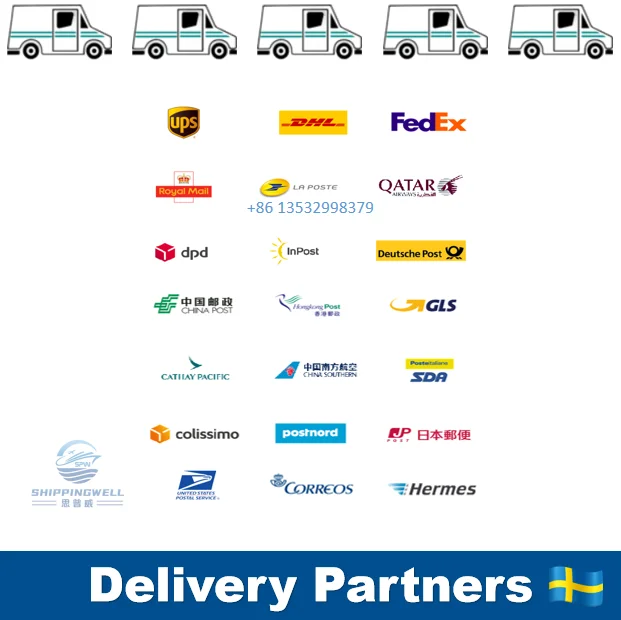 Sweden Cheapest YunExpress with DDP Global Lightweight Parcels Shipping from China Guangzhou/Shenzhen/Dongguan with Door to Door