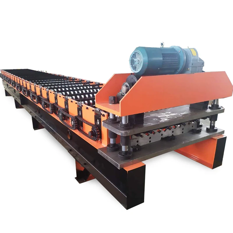 High accuracy Durable Painted Steel Tile Making Machine IBR Roof Sheet Roll Forming Machine Iron Sheet Making Machine