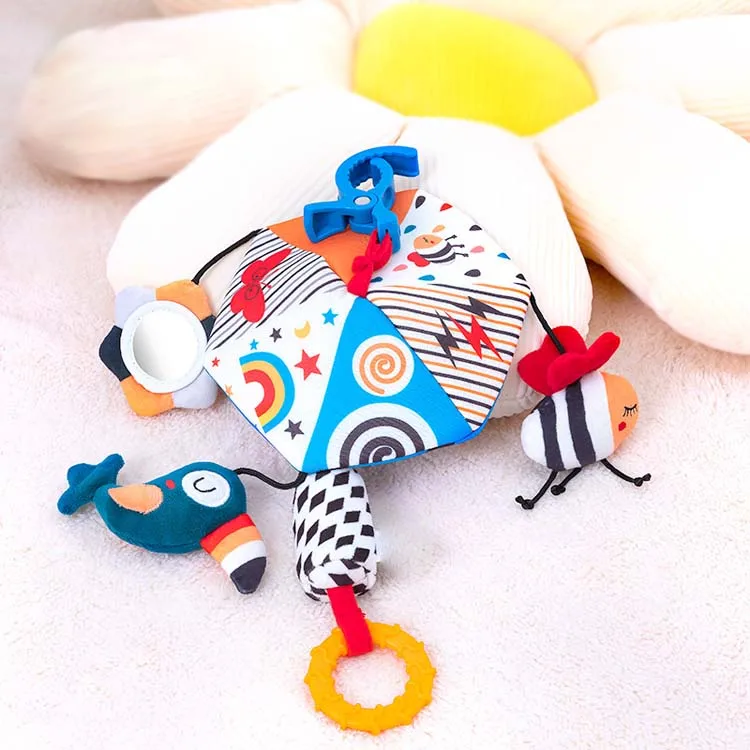 Baby Car Seat Suspension Toy Baby Car Baby Bed Cradle Cradle Cute Cartoon Soothing Coordinated Hanging Umbrella