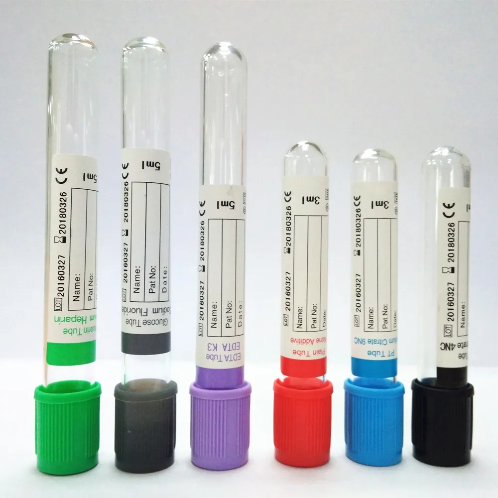 Vacuum Blood Tube Orange  Activator Sodium  Blood Collection Coagulation Tubes