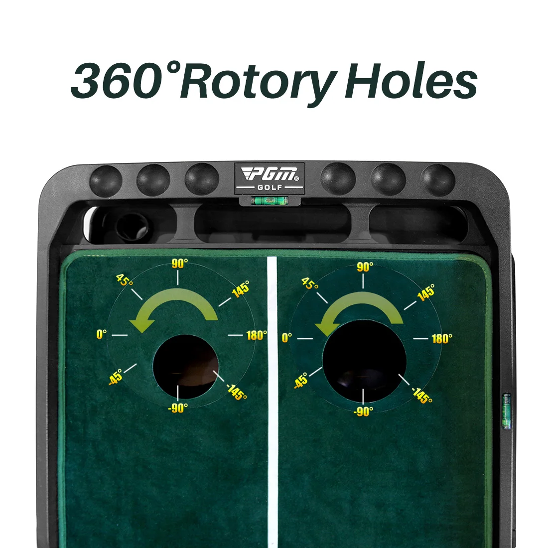 PGM Wholesale Adjustable Hole And Slope Track Nap Golf Putting Mat