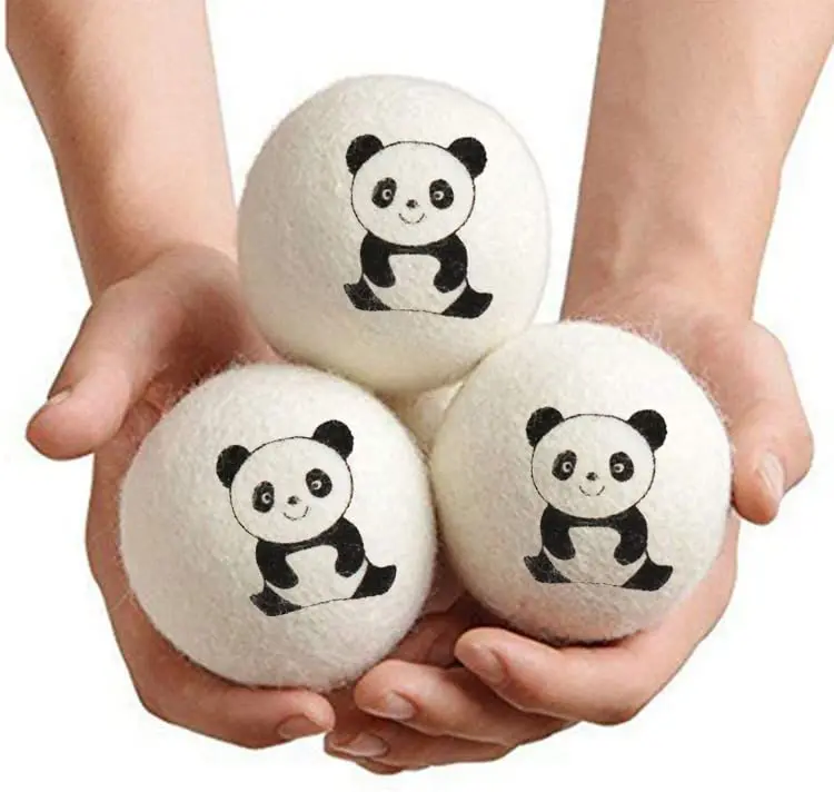 best seller 2023 in canadahousehold cleaning  organic merino handmade natural wool laundry dryer balls 6 pc hot sale on TV