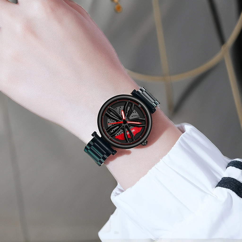 Fastrack мужские Роскошные Аналоговые гоночные часы 36 мм Диаметр Скелет обода дизайн из нержавеющей стали Пряжка Бизнес-ориентированная Мода