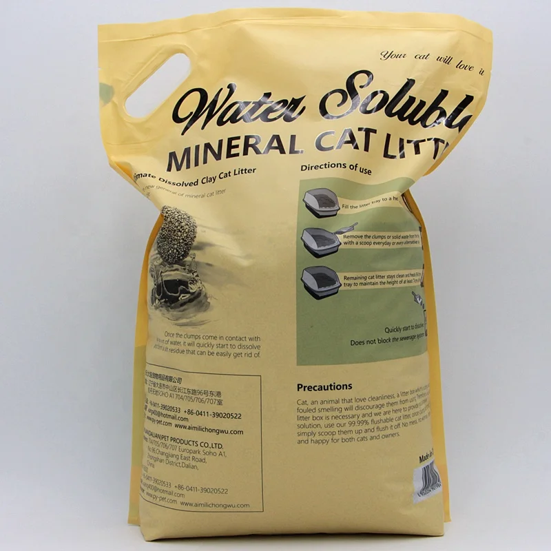 best sand for cat natural clumping flushable bentonite litter factory Instead of tofu